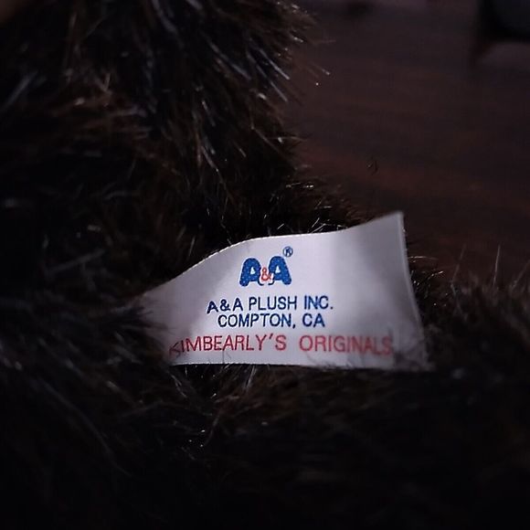 Vintage Kimbearly's Original Mini Amy By A&A Plush Inc. With tags - Picture 9 of 9